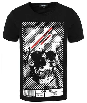 Produktbild von Brandneu Designer T-Shirt CARISMA in Schwarz mit Strass CRM4573 M