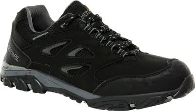 Produktbild von Regatta Kinder Wanderschuhe Holcombe Low RG3621 (29 EU) (Schwarz/Granitgrau)