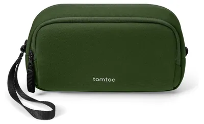 Produktbild von tomtoc Kabeltasche Reise EDC Elektronik Organizer Tasche Tech Pouch – Grün