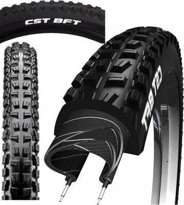Obrázek produktu pro CST TYRE 26x2.4 BFT C1752 wire 60-559 FAT BIKE