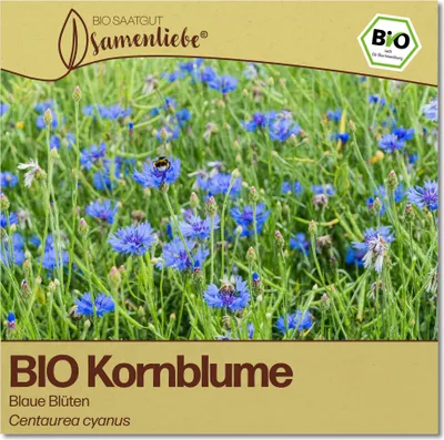Produktbild von Kornblumen Samen Blaue Blüten Blumen-Samen Saatgut Kornblumensamen
