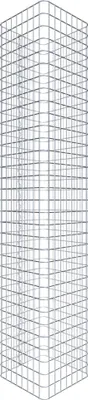 Produktbild von Gabionensäule eckig 42  cm x 42  cm, 160 cm Höhe, MW 5 cm x 5 cm