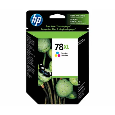 Productafbeelding van HP 78, cyaan, magenta, geel, 1200 pagina's, inktjet, 0 - 40 °C, 43,18 mm, 119,38 mm