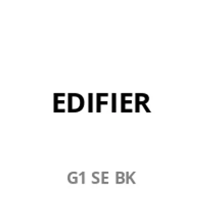 Obrázek produktu pro Edifier G1 SE, Kabel, Hraní, 20 - 20000 Hz, Sluchátka, Černá