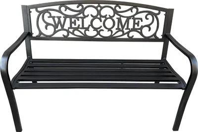 Image de Banc de jardin IRIDESA - noir