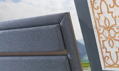 Zdjęcie produktu dla Meble do sypialni Łóżka tapicerowane Łóżko podwójne 160x200