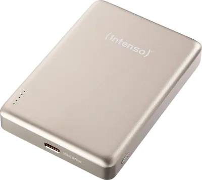 Produktbild von Intenso Intenso Magnetic Wireless Powerbank MW10000, 10000 mAh, Champagner