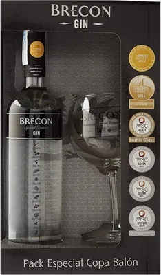 Image de Gin Brecon Special Reserve + Copa Balón Genf Walisisch 70.00 cl 40.0 %