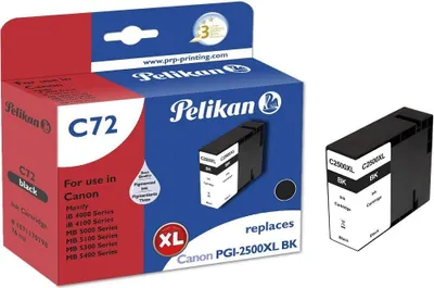 Produktbild von Pelikan Patrone Canon C72 PGI2500XL bk schwarz kompatibel