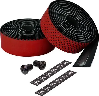 Produktbild von Ciclovation Advanced Leather Touch Fusion 3 mm 1 Paar schwarz und rot 3620.22317