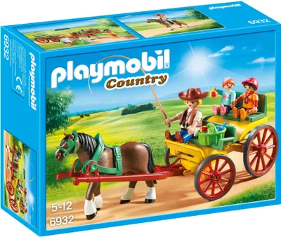 Produktbild von PLAYMOBIL 6932 Wiejski powóz konny