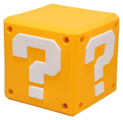 Produktbild von Paladone Merc Super Mario Fragezeichen Block SquishyGlo