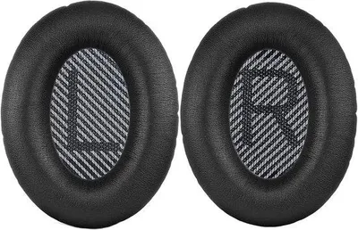 Productafbeelding van QC35 vervangende oorkussens voor Bose QuietComfort 35 koptelefoon, oorkussenset compatibel met Bose QC35