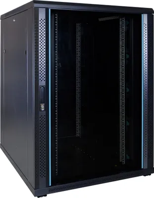Produktbild von DSIT 22 HE 19” Serverschrank, mit Glastür (BxTxH) 800 x 1000 x 1200mm (DS8022)