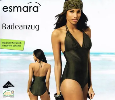 Produktbild von Esmara Badeanzug 96096 Braun 38