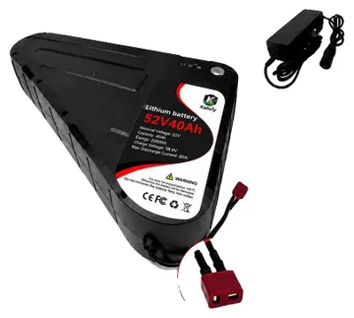 Immagine prodotto di Batteria agli ioni di litio, 52V, capacità 40Ah, modello 52V40AH-T