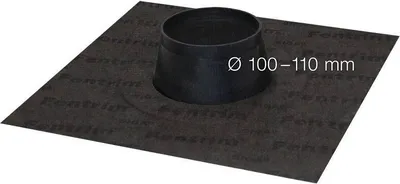 Produktbild von Siga Fentrim Manschette black Ø100–110 mm für Rohrdurchdringungen und Leerrohre
