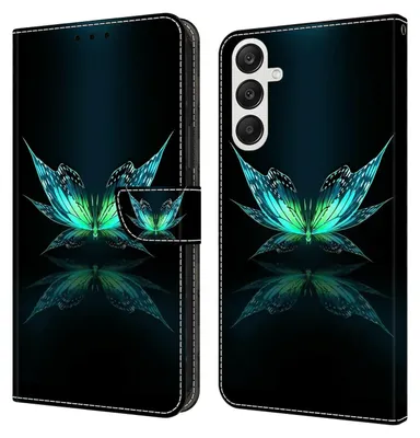 Obrázek produktu pro Pouzdro na mobil Samsung Galaxy A55 z umělé kůže ve stylu knihy, motiv 13, ochranné pouzdro