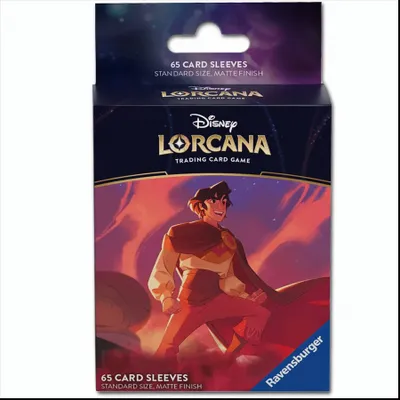 Produktbild von Ravensburger Disney Lorcana TCG: Shimmering Skies, Kartenhülle, Mehrfarbig, 65 Stück(e)