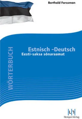 Produktbild von Wörterbuch Estnisch-Deutsch