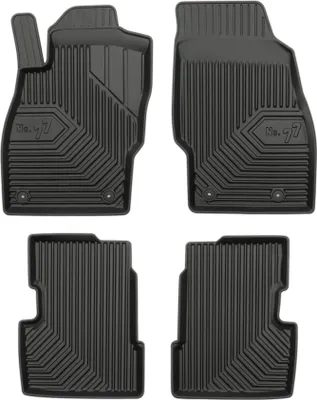 Produktbild von FROGUM Gummimatten Autofussmatten für Opel Corsa D 2006-2014/Corsa E 2014-2019