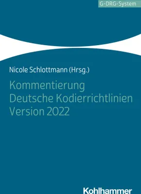 Produktbild von Kommentierung Deutsche Kodierrichtlinien Version 2022