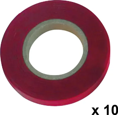 Immagine prodotto di SATURNIA - Nastro per rilegatura 11 x 0,15 mm. x 26 metri Rosso (Confezione da 10 rotoli)