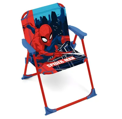 Image de Spiderman - Chaise de camping avec accoudoirs 38 x 32 x 53 cm