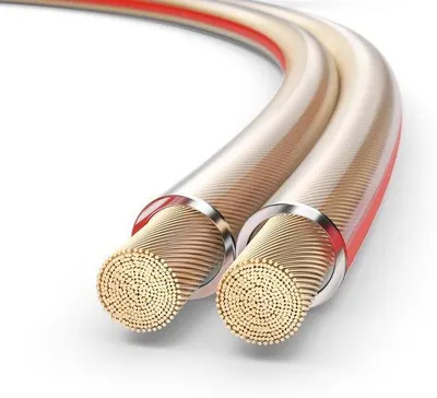 Productafbeelding van Luidsprekerkabel OFC 2 x 4,00 mm² 10,0 m voor HiFi-luidsprekers en subwoofers