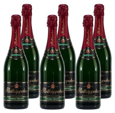 Obrázek produktu pro Rotkäppchen Ryzlink rýnský kvašený v lahvi (6 x 0,75 l)