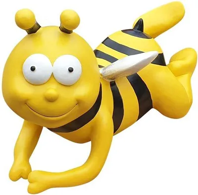 Produktbild von Gartenfigur: Fliegende Biene - Dekoration, Tierfigur