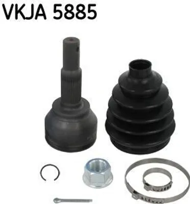 Produktbild von SKF Gelenksatz Antriebswelle für NISSAN JUKE (F15) VKJA 5885