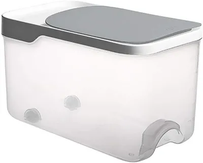 Produktbild von 5 Kg Reis Luftdicht Behälter Mehl Pulver Reisbehälter Trockenfutter Vorratsbehälter Speisekammer Feuchtigkeitsbeständiger Lebensmittel Veranstalter für zu Hause.