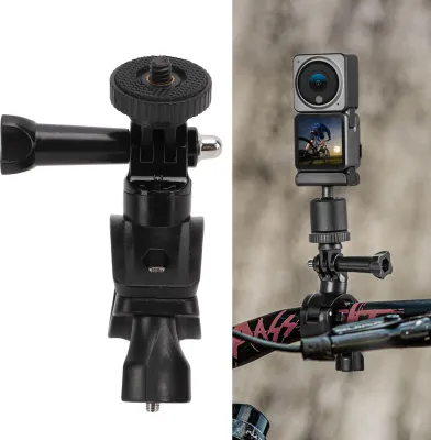 Zdjęcie produktu dla Uchwyt do motocykla, uchwyt do kierownicy roweru górskiego do kamery sportowej DJI Action 2