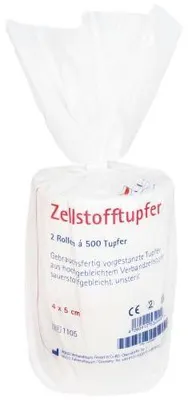 Zdjęcie produktu dla Wacik celulozowy Rogg 4x5 cm 2X500 szt