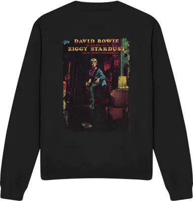 Produktbild von David Bowie - "Ziggy Stardust Album" Sweatshirt für Herren/Damen Uni TV11218 (L) (Schwarz)