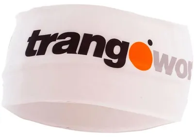 Produktbild von Trangoworld Logo Stirnband Weiß Weiß One Size
