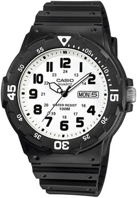Produktbild von Casio Uhr MRW-200H-7BVEF Armbanduhr schwarz weiss Datumsanzeige