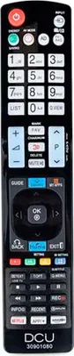 Produktbild von DCU Advance Tecnologic 30901080, TV, IR Wireless, Drucktasten, Schwarz