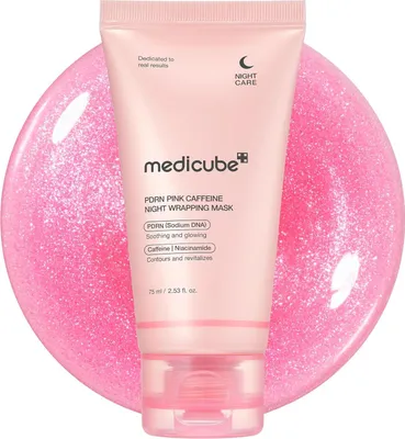 Image de Medicube PDRN Pink Caffeine Night Wrapping Mask 75 ml