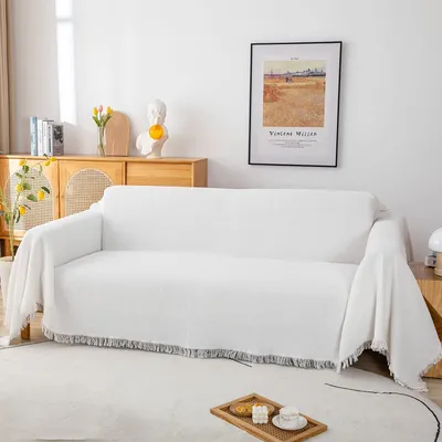 Produktbild von Sofa überwurfdecke Decke–hochwertige Wohndecke als Sofaüberwurf, couchdecke,Tagesdecke oder Wohnzimmerdecke, 230*340cm