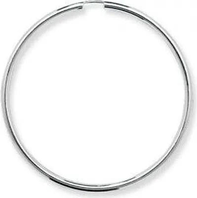 Produktbild von 925 Sterling Silber Damen - Paar Creolen - 46mm; WJS11514