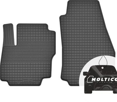 Produktbild von Vorne Gummimatten mit Rand Auto Fußmatten Gummi Automatten Passgenau 2-teilig Set - passend für Ford Mondeo MK4 2008-2015