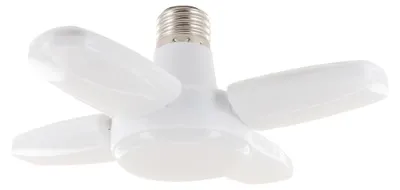 Image de Schwaiger Ampoule LED E27 360° 5Panels blanc