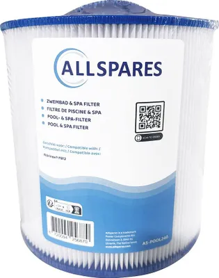 Produktbild von AllSpares Wasserfilter für Whirlpool/Pool Filterkartusche geeignet für Filtrinov FB12 | Ø170x205mm