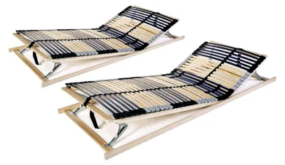 Produktbild von Lattenroste 2 Stück mit 42 Latten 7 Zonen 70x200 cm