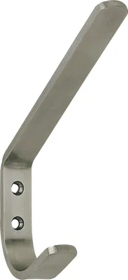 Produktbild von Huthaken Macoba Breite 18 mm, Höhe 165 mm, Edelstahl gebürstet