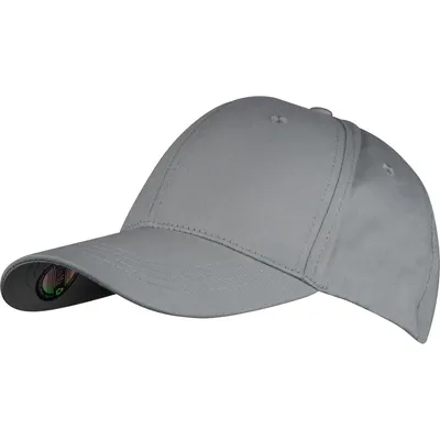 Produktbild von CrisMa 6 Panel Baseballcap aus recycelter Baumwolle / Farbe: grau