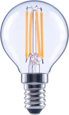 Produktbild von LED Tropfenlampe P45 E14/2,2W(40W) 470 lm klar 2700 K warmweiß Filament