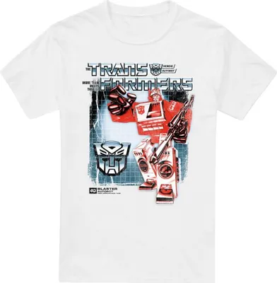 Image de Transformers - T-shirt pour homme - 40 TV5122 (XL) (Blanc)